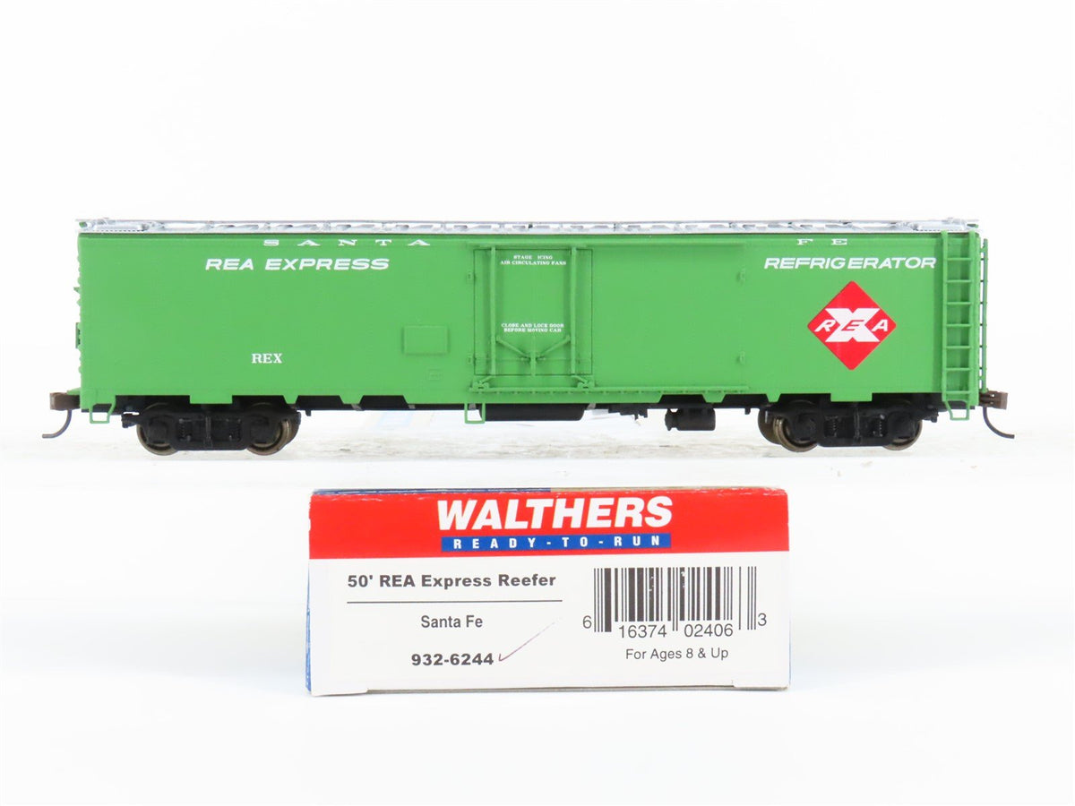 HO Scale Walthers 932-6244 REX ATSF Santa Fe 50&#39; REA Express Reefer