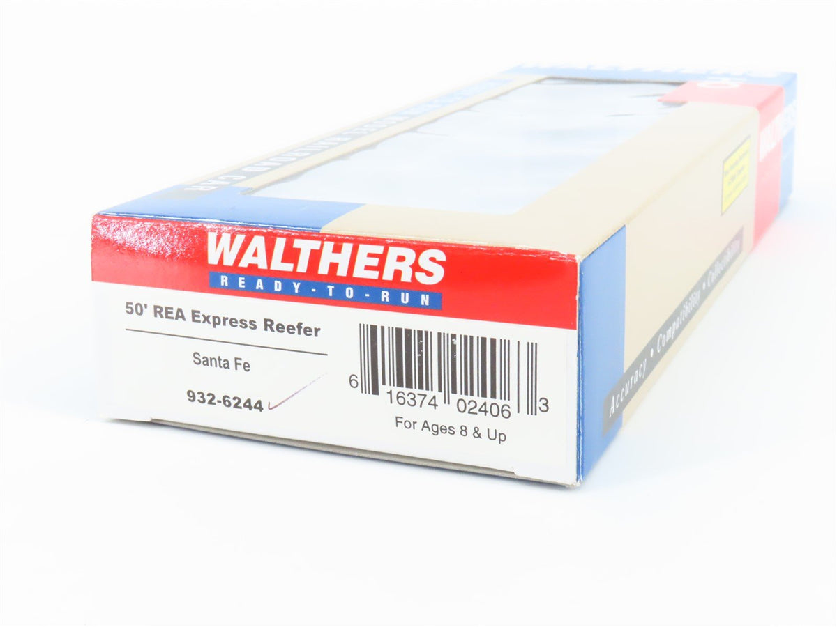 HO Scale Walthers 932-6244 REX ATSF Santa Fe 50&#39; REA Express Reefer