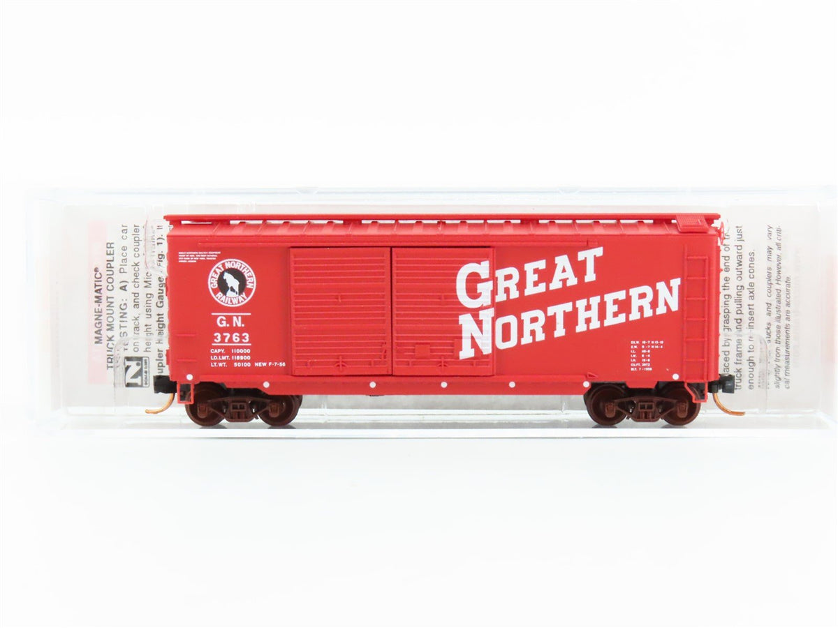 N Scale Micro-Trains MTL 02300352 GN Great Northern 40&#39; Boxcar #3763