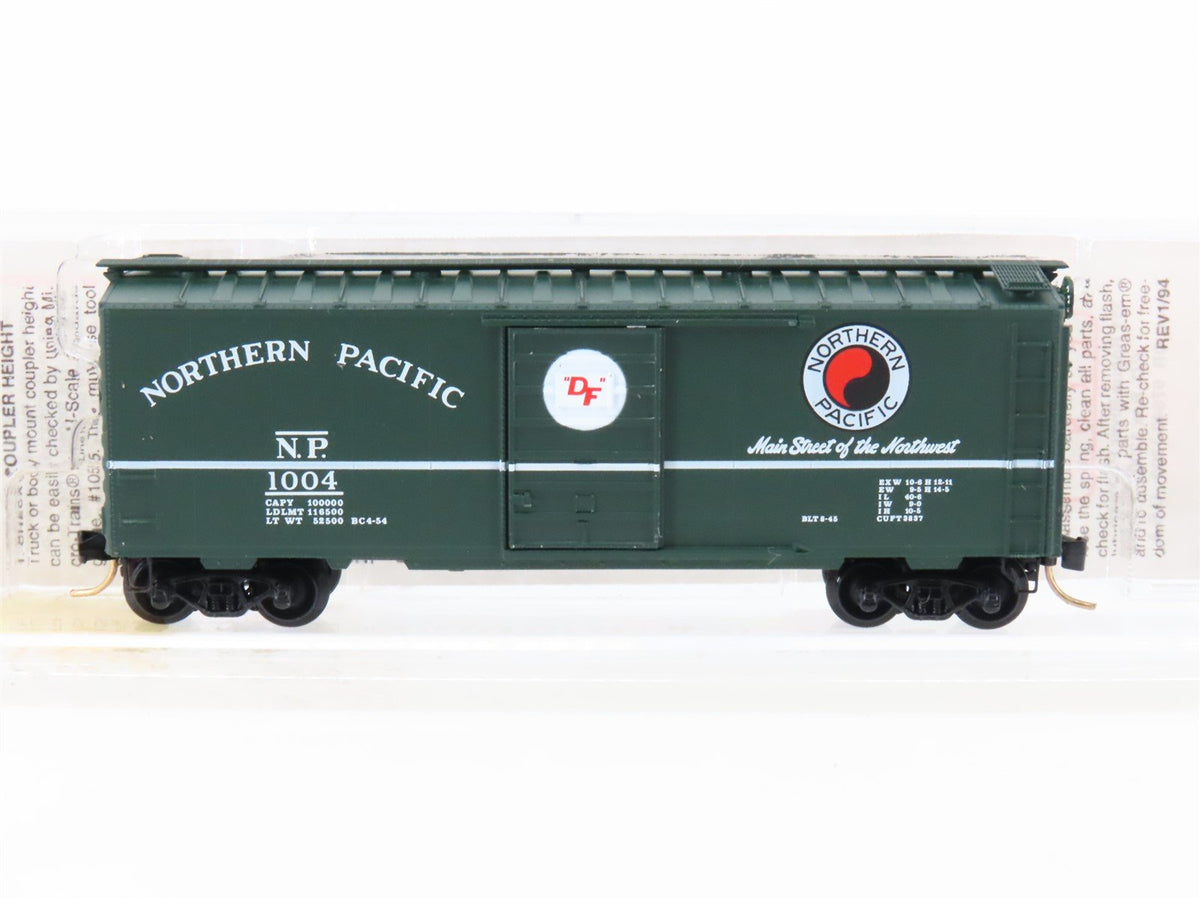 N Scale Micro-Trains MTL 20236 NP Northern Pacific 40&#39; Boxcar #1004