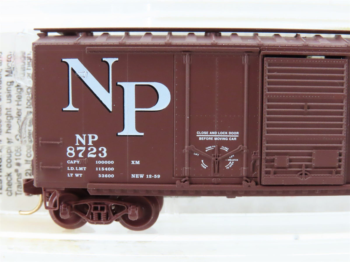 N Scale Micro-Trains MTL 22040 NP Northern Pacific 40&#39; Boxcar #8723