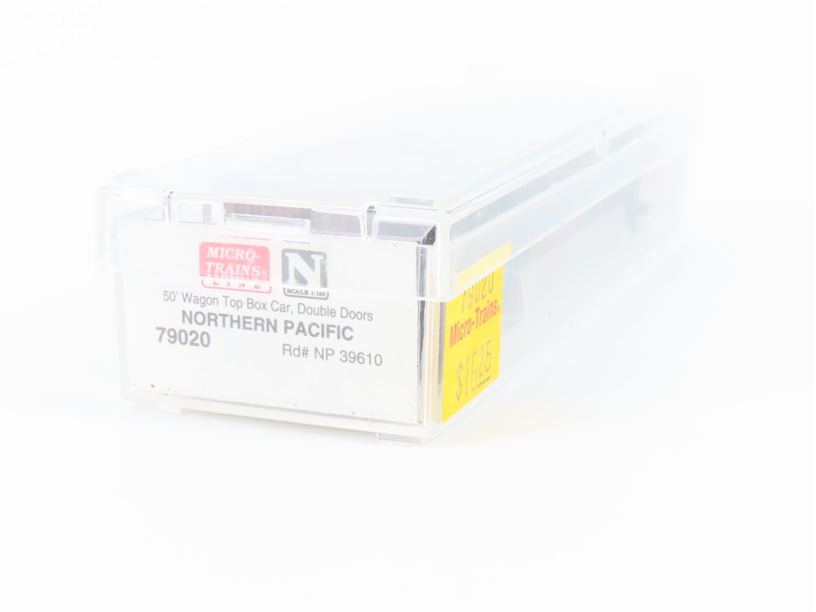 N Scale Micro-Trains MTL 79020 NP Northern Pacific 50' Wagon Top Boxcar #39610