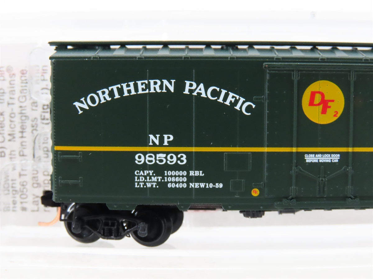 N Scale Micro-Trains MTL 21210 NP Northern Pacific 40&#39; Standard Boxcar #98593