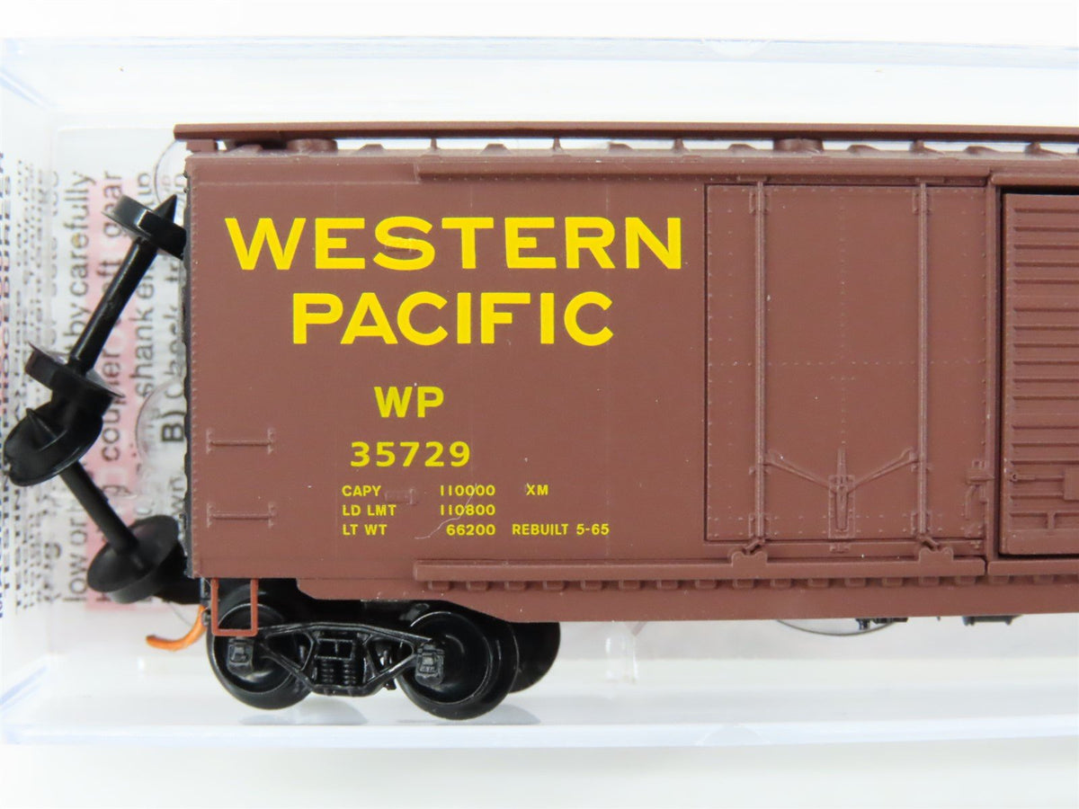 N Scale Micro-Trains MTL 03300180 WP Western Pacific 50&#39; Standard Boxcar #35729