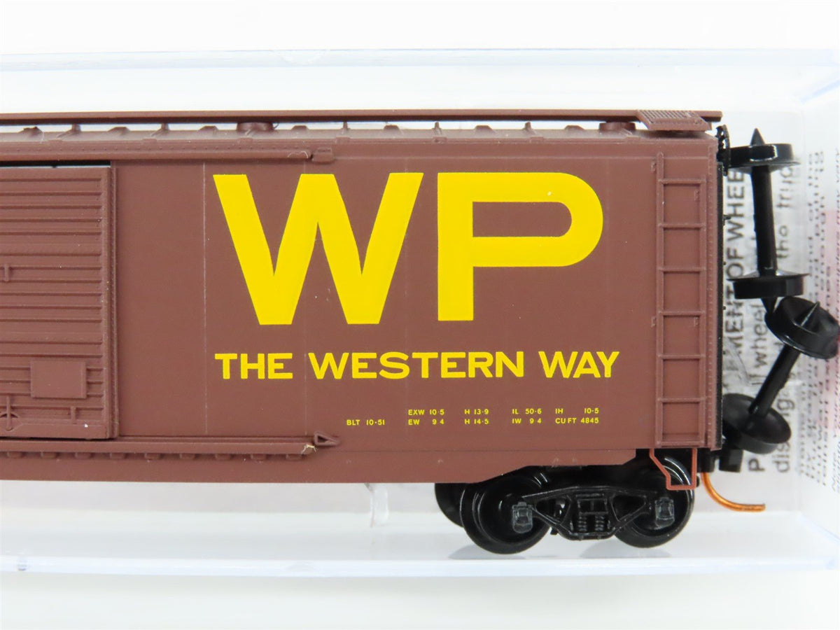 N Scale Micro-Trains MTL 03300180 WP Western Pacific 50&#39; Standard Boxcar #35729