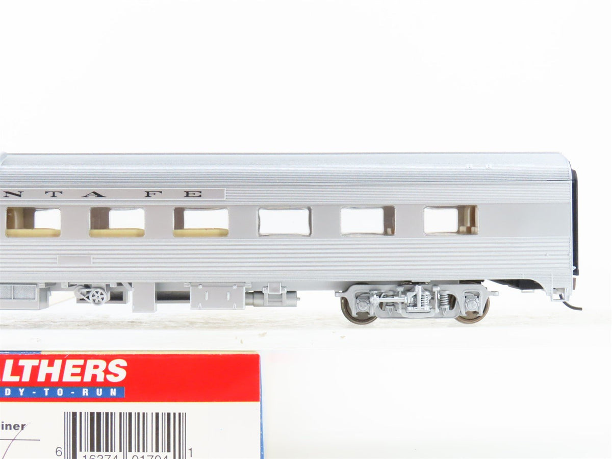 HO Scale Walthers 932-6325 ATSF Santa Fe 85&#39; Budd Grill-Diner Passenger Car