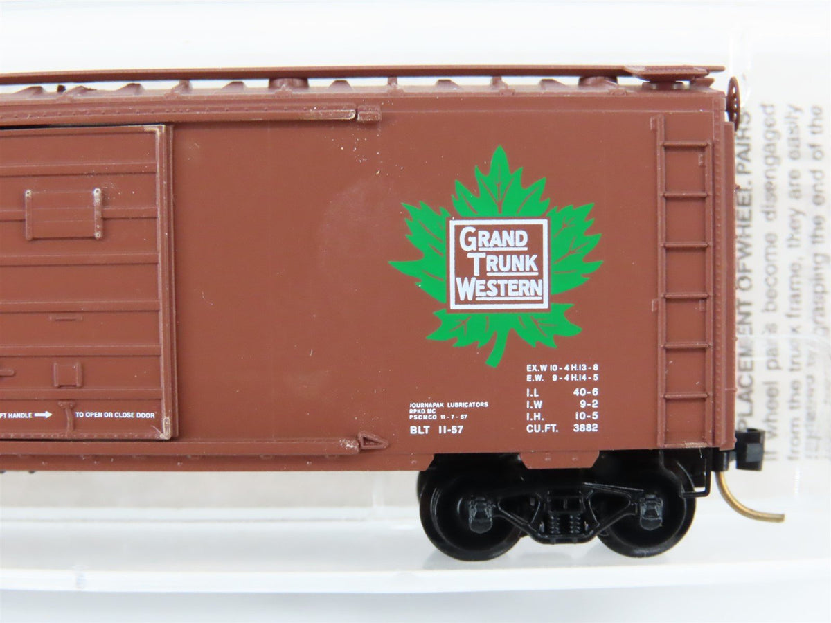 N Scale Micro-Trains MTL 20010 GTW Grand Trunk Western 40&#39; Boxcar #516771