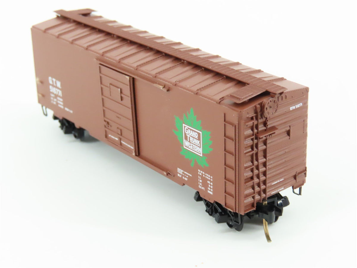 N Scale Micro-Trains MTL 20010 GTW Grand Trunk Western 40&#39; Boxcar #516771