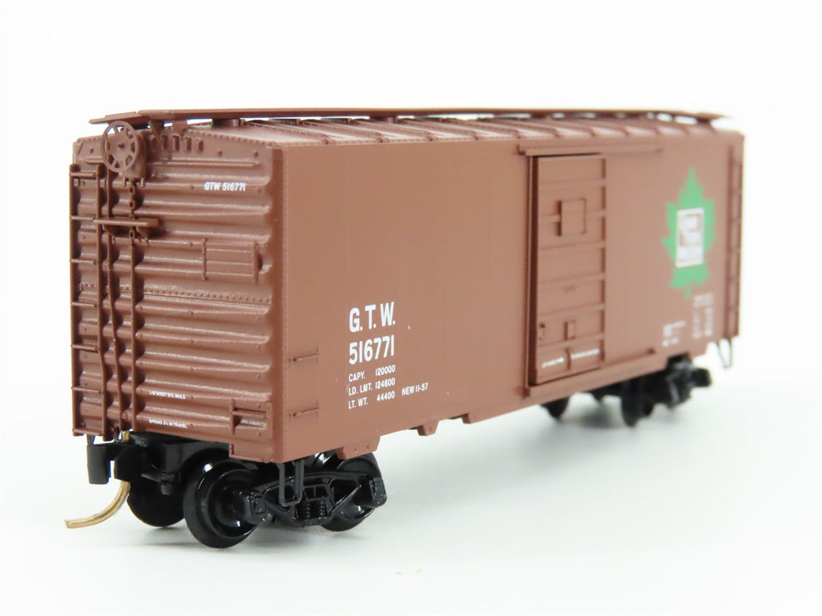 N Scale Micro-Trains MTL 20010 GTW Grand Trunk Western 40&#39; Boxcar #516771