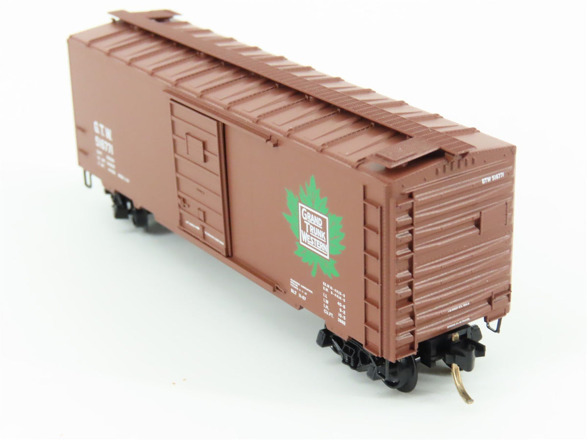 N Scale Micro-Trains MTL 20010 GTW Grand Trunk Western 40&#39; Boxcar #516771