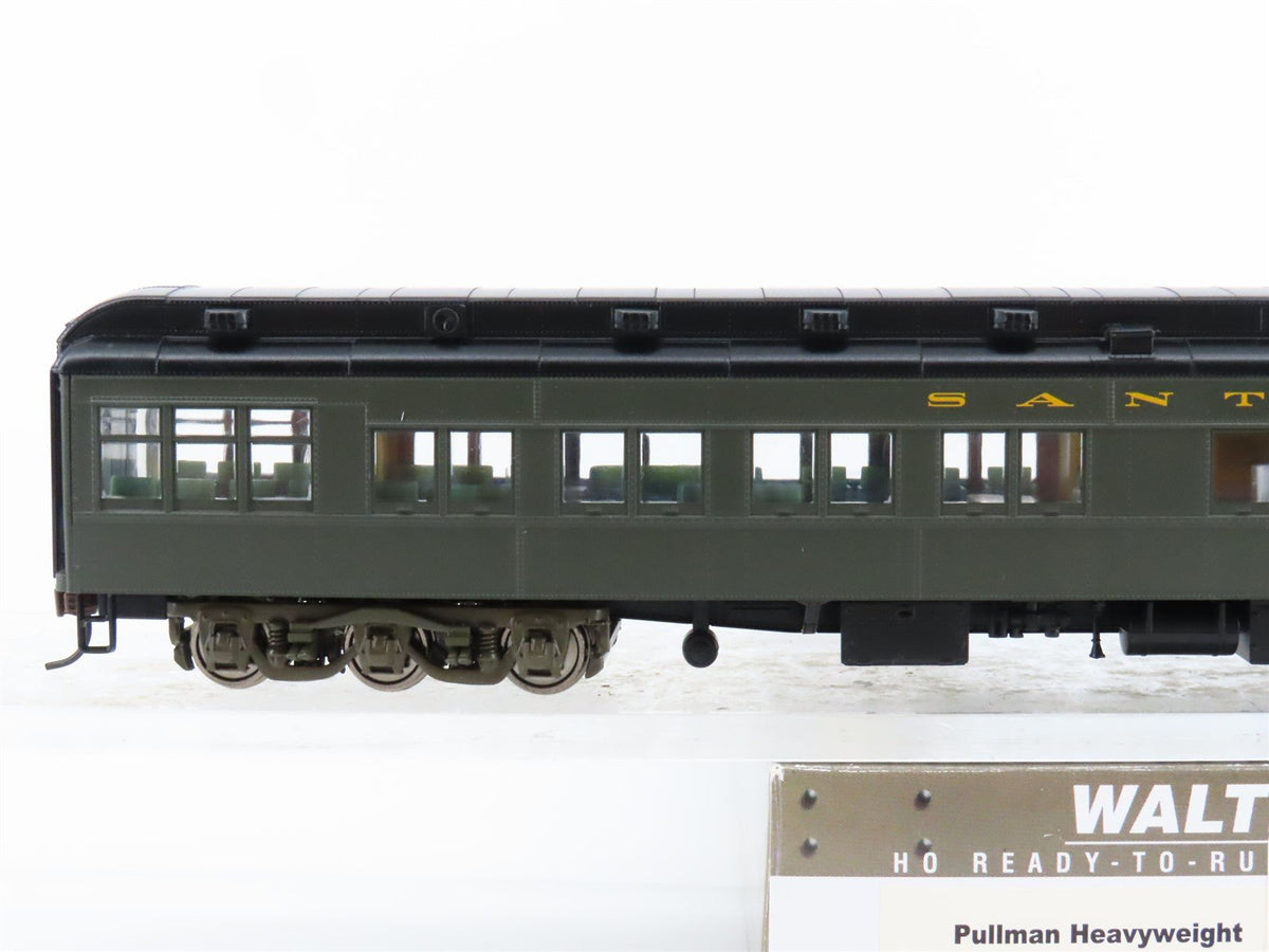 HO Walthers 932-10452 ATSF Santa Fe Heavyweight Solarium-Observation Passenger