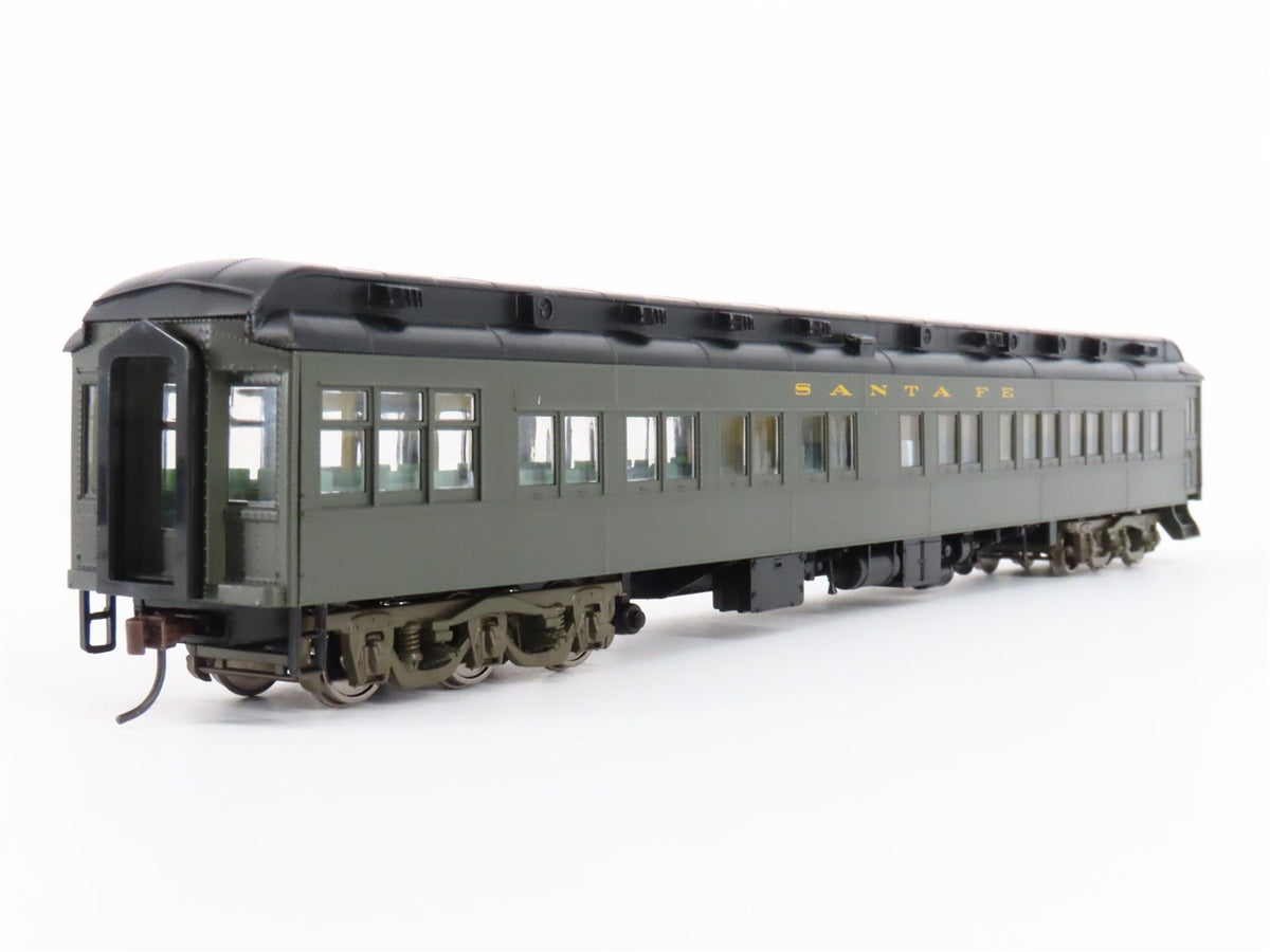 HO Walthers 932-10452 ATSF Santa Fe Heavyweight Solarium-Observation Passenger