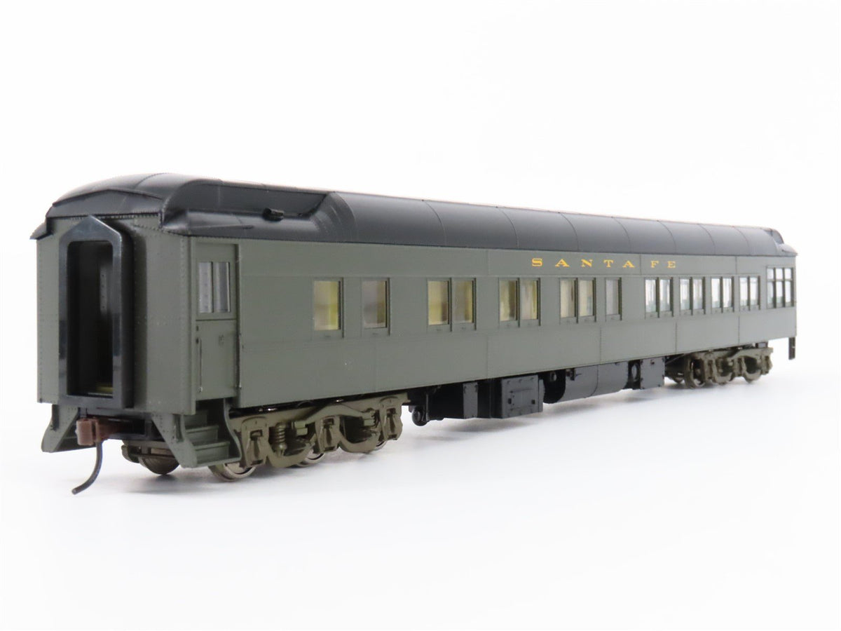 HO Walthers 932-10452 ATSF Santa Fe Heavyweight Solarium-Observation Passenger