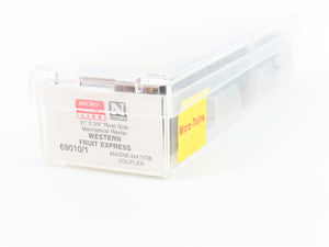 N Scale Micro-Trains MTL 69010/1 GN WFEX Western Fruit Express 51' Reefer #805