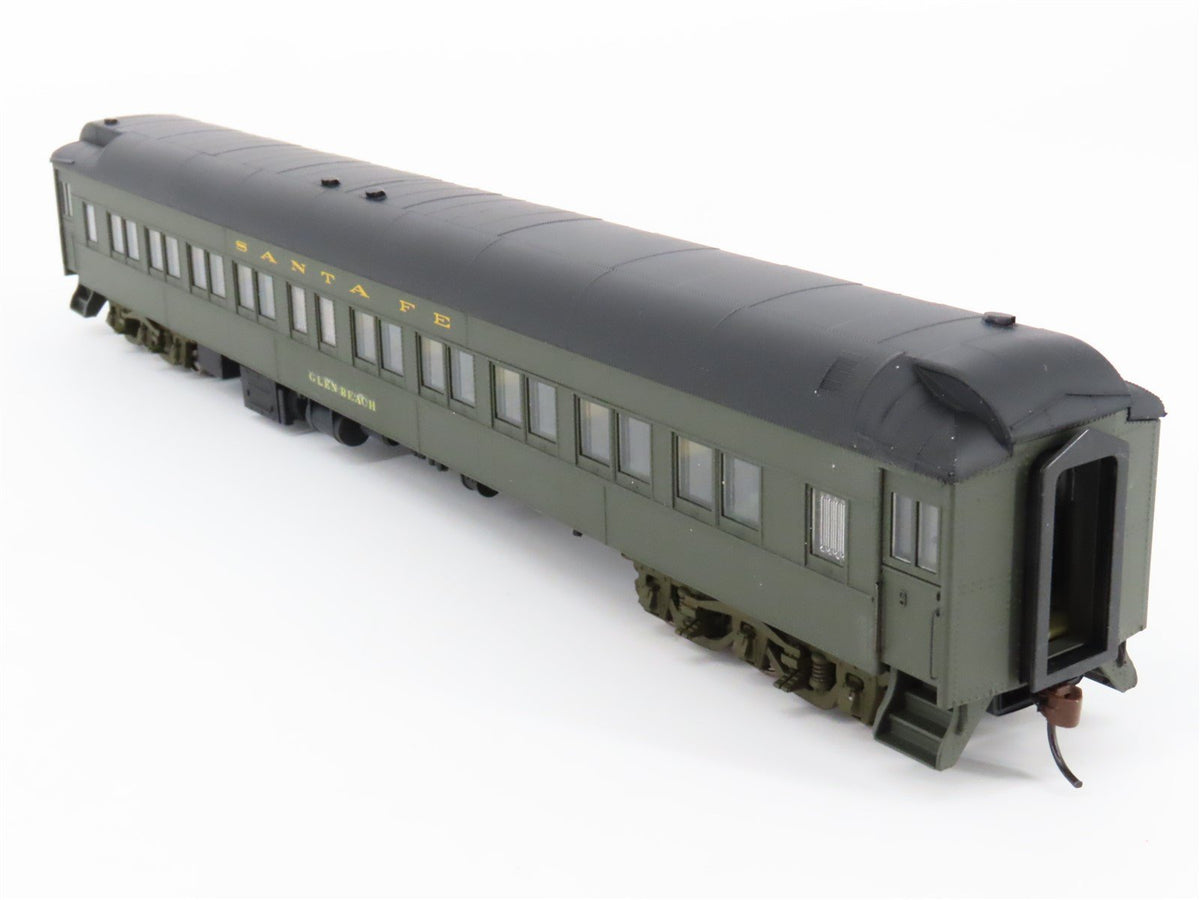 HO Walthers 932-10402 ATSF Santa Fe Heavyweight Pullman Passenger &quot;Glen Beach&quot;