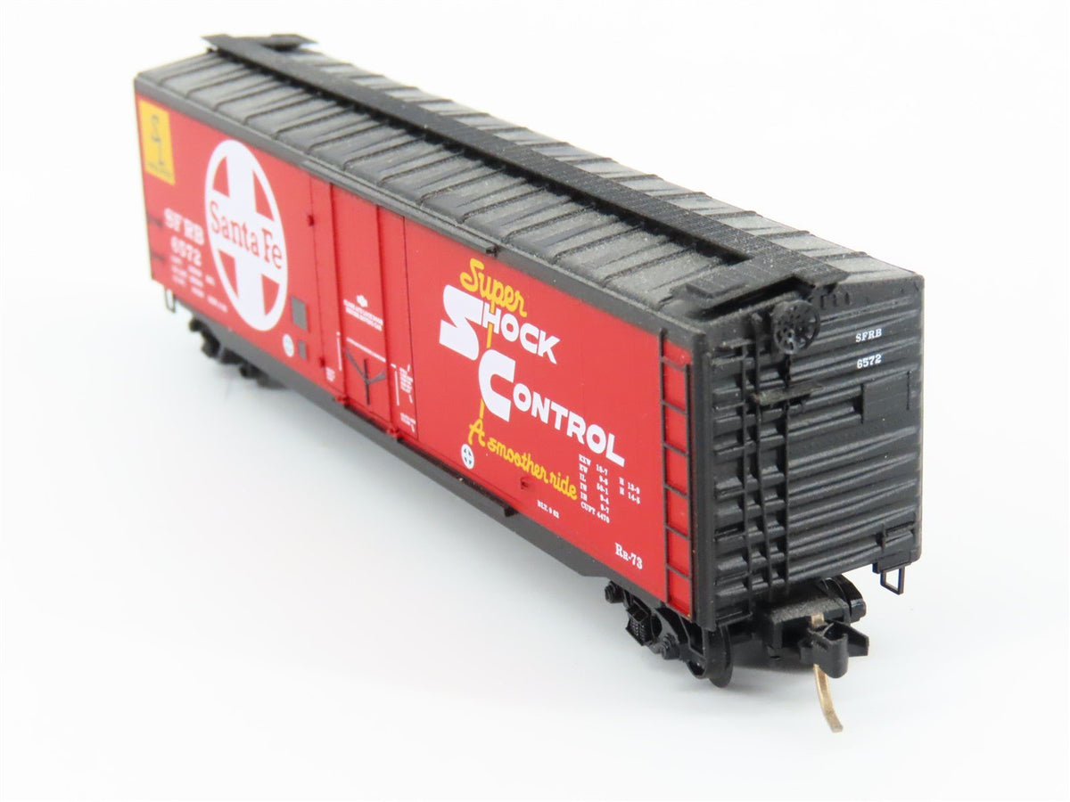 N Scale Micro-Trains MTL 32350 SFRB Santa Fe 50&#39; Standard Boxcar #6572