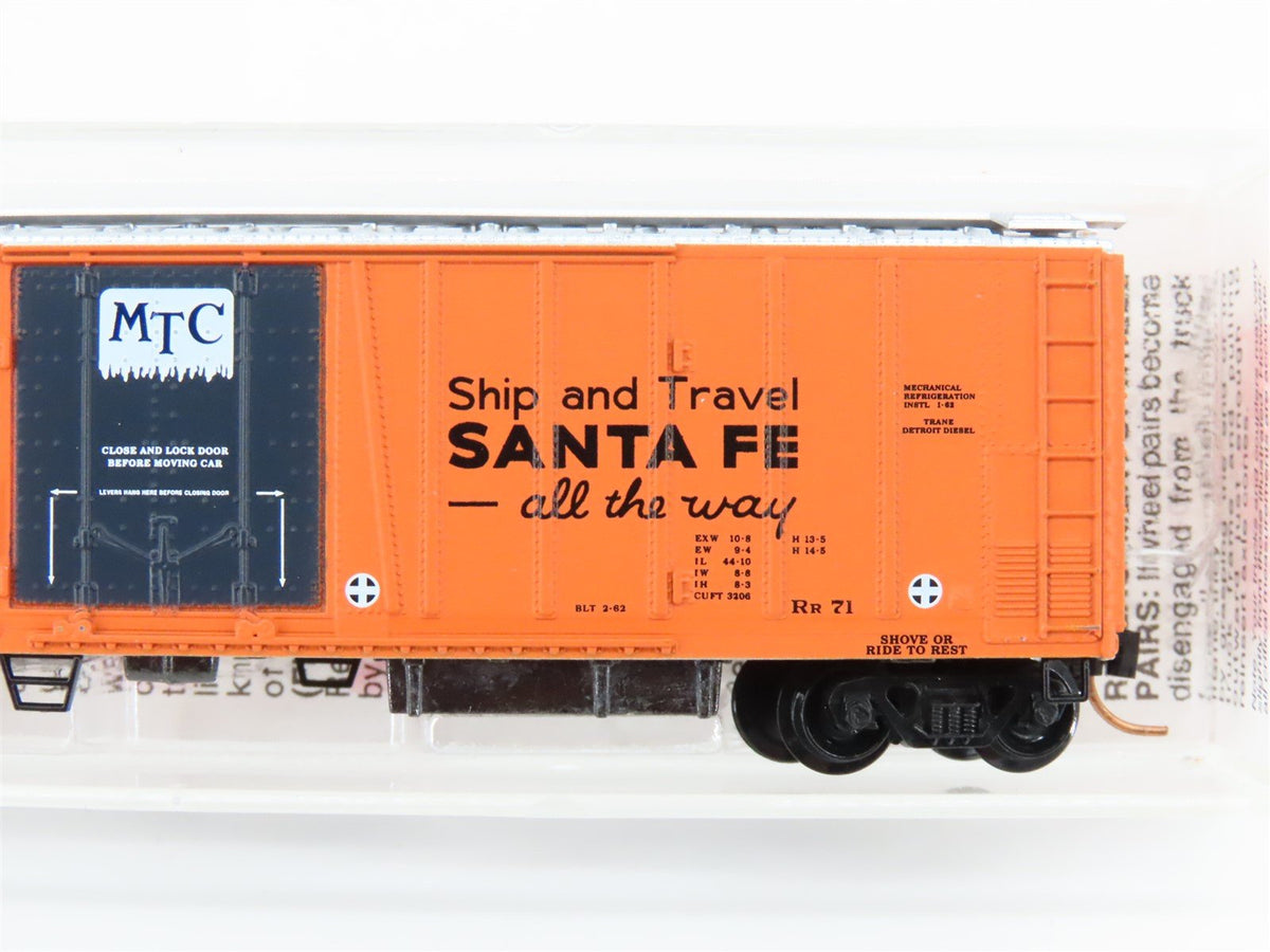 N Scale Micro-Trains MTL 70070 SFRC Santa Fe 51&#39; 3-3/4&#39;&#39; Mech Reefer #1796