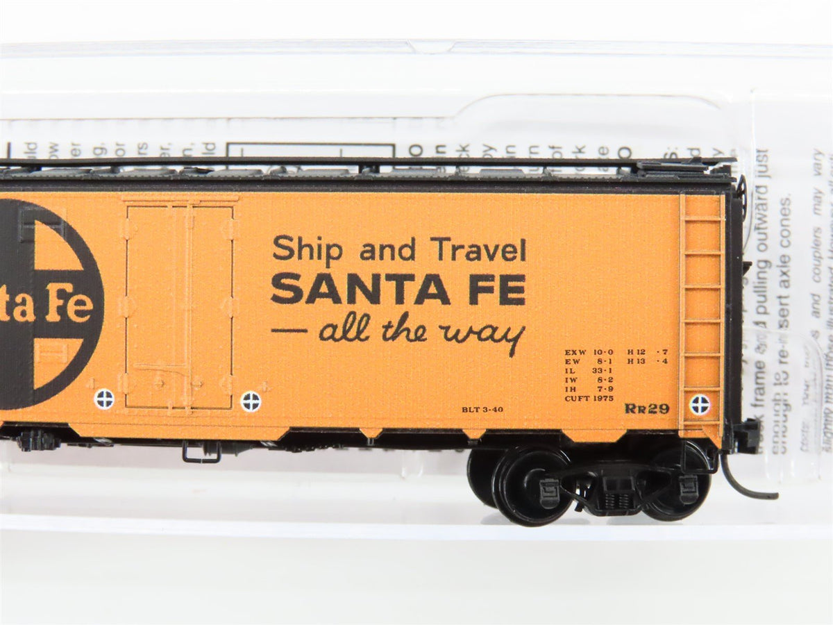 N Scale Micro-Trains MTL 05954536 SFRD Santa Fe 40&#39; Steel Ice Reefer Car #20541