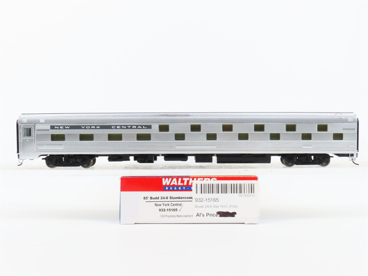 HO Scale Walthers 932-15165 NYC New York Central 85&#39; Slumbercoach Passenger Car