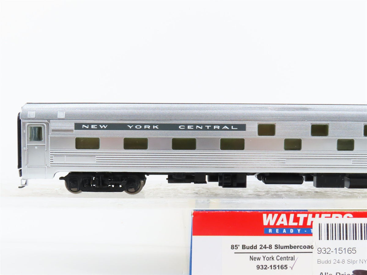 HO Scale Walthers 932-15165 NYC New York Central 85&#39; Slumbercoach Passenger Car