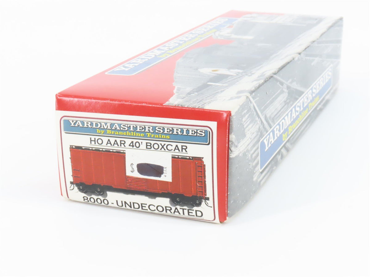 HO Scale Branchline Yardmaster Series Kit 8000 Undecorated 40&#39; AAR Box Car