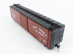 HO Scale Kadee 6003 GM&O Gulf Mobile & Ohio 50' Single Door Box Car #9758