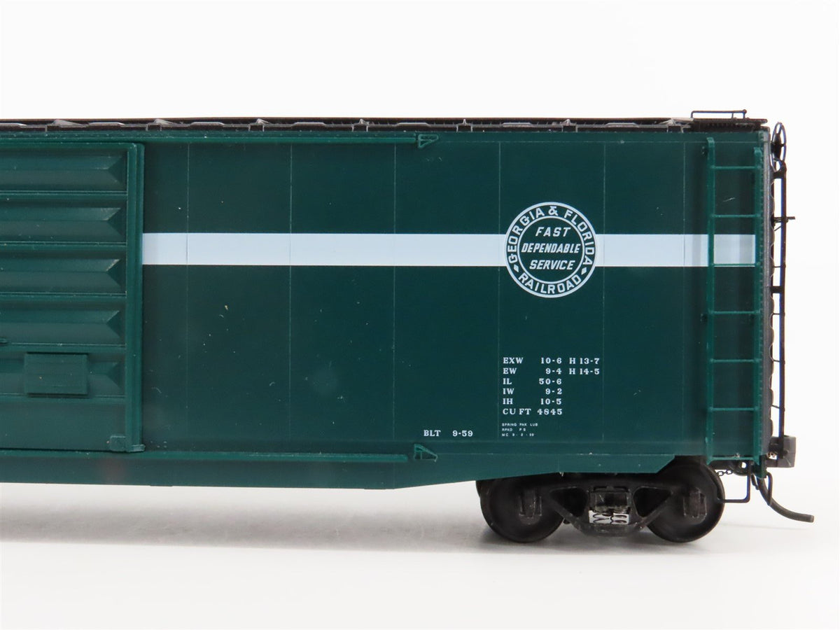 HO Scale Kadee 6104 G&amp;F Georgia &amp; Florida 50&#39; Single Door Box Car #432