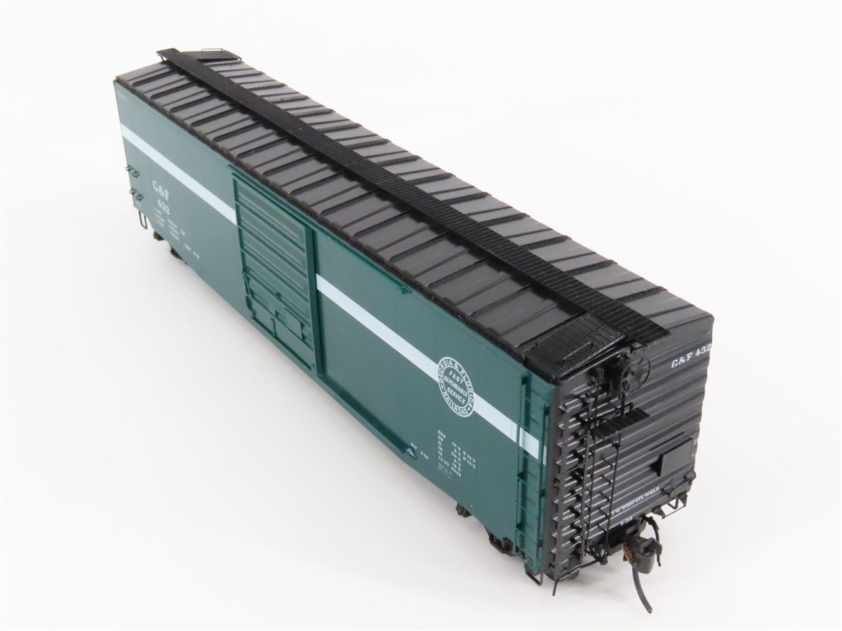 HO Scale Kadee 6104 G&amp;F Georgia &amp; Florida 50&#39; Single Door Box Car #432