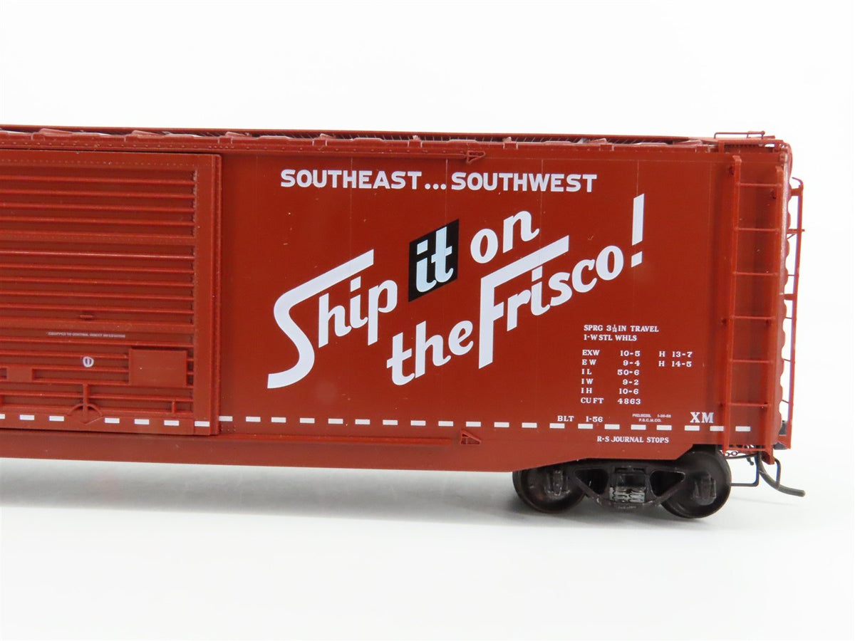 HO Scale Kadee 6007 SL-SF Frisco 50&#39; Single Door Box Car #7600