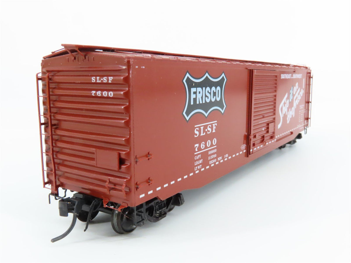 HO Scale Kadee 6007 SL-SF Frisco 50&#39; Single Door Box Car #7600