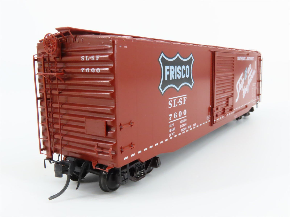 HO Scale Kadee 6007 SL-SF Frisco 50&#39; Single Door Box Car #7600