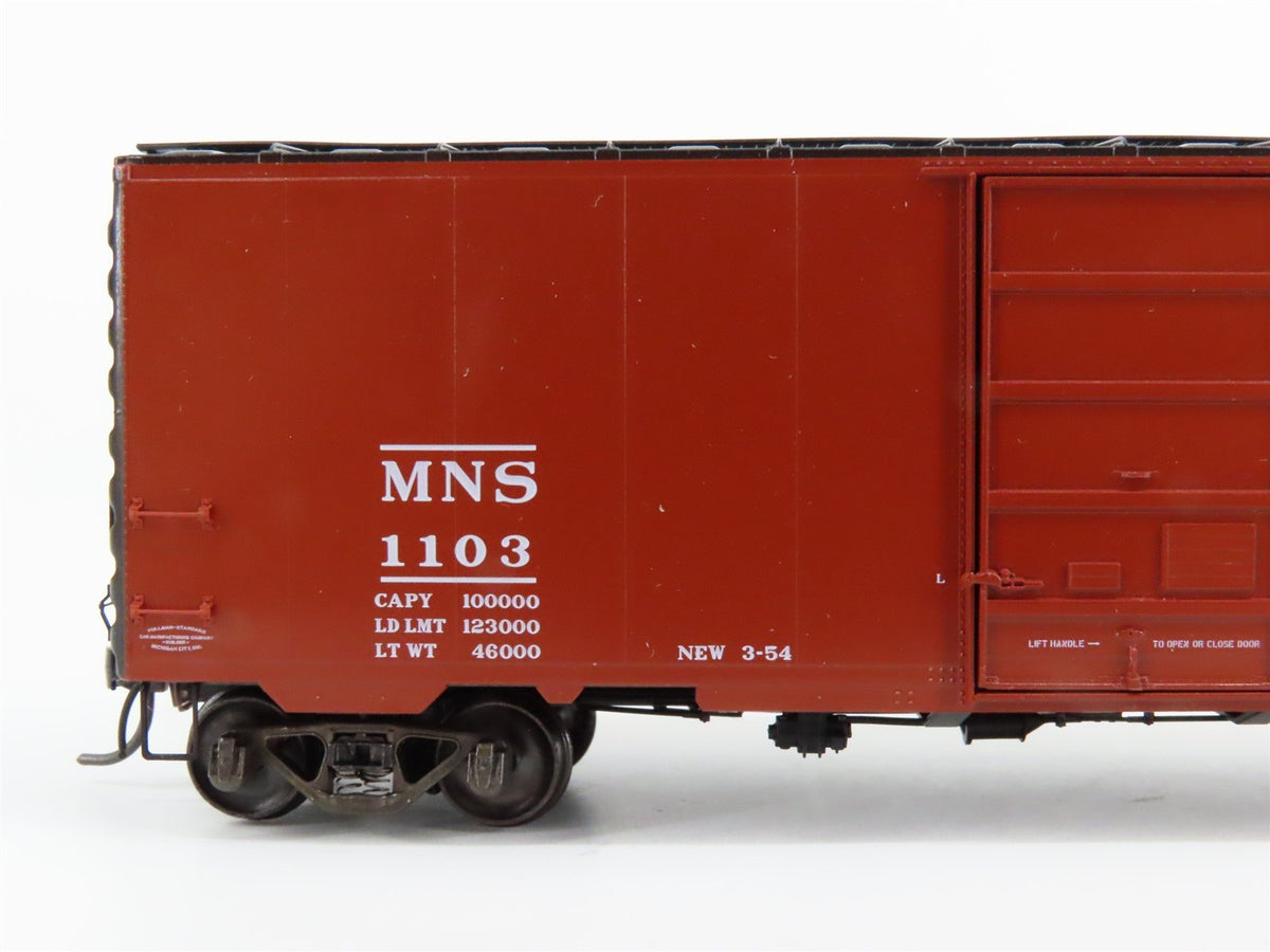 HO Scale Kadee 4506 MNS Minneapolis Northfield &amp; Southern 40&#39; Box Car #1103