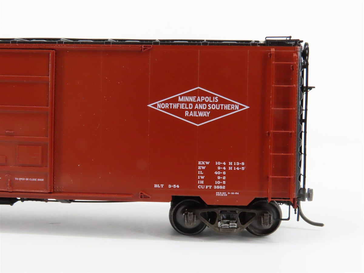 HO Scale Kadee 4506 MNS Minneapolis Northfield &amp; Southern 40&#39; Box Car #1103