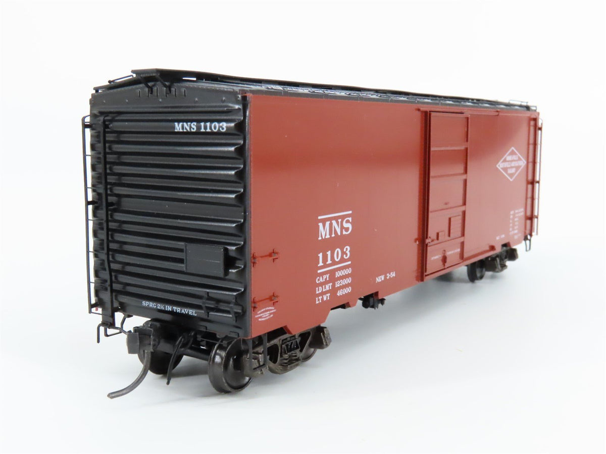 HO Scale Kadee 4506 MNS Minneapolis Northfield &amp; Southern 40&#39; Box Car #1103