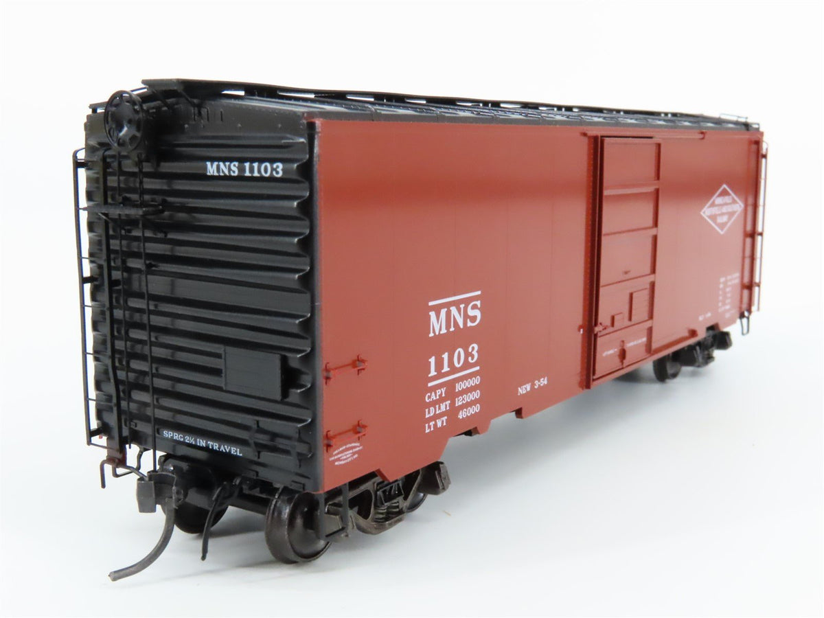 HO Scale Kadee 4506 MNS Minneapolis Northfield &amp; Southern 40&#39; Box Car #1103