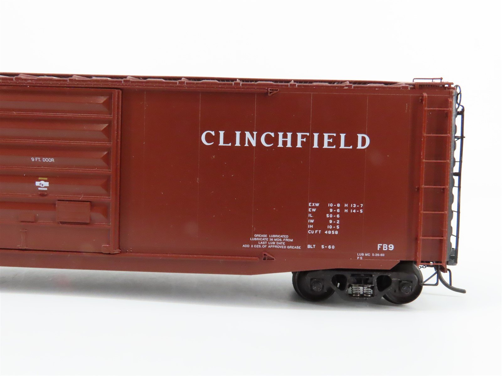 HO Scale Kadee 6101 CRR Clinchfield 50' Single Door Box Car #5676