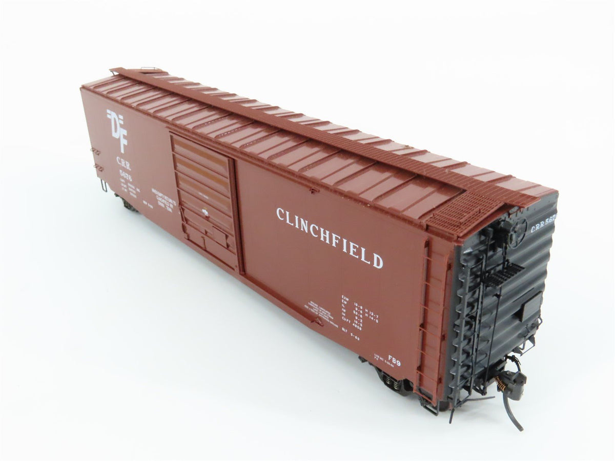 HO Scale Kadee 6101 CRR Clinchfield 50&#39; Single Door Box Car #5676