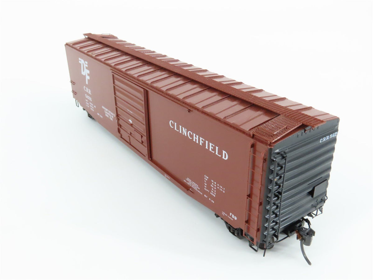 HO Scale Kadee 6101 CRR Clinchfield 50&#39; Single Door Box Car #5676