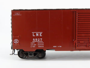 HO Scale Kadee 4502 LNE Lehigh & New England 40' Single Door Box Car #8927