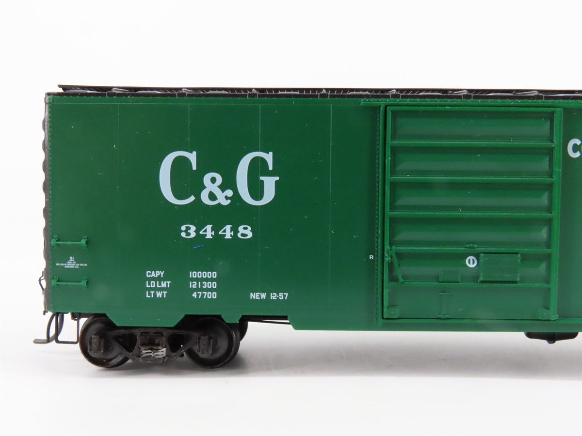 HO Scale Kadee 5243 C&amp;G Columbus &amp; Greenville 40&#39; Single Door Box Car #3448