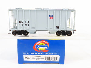 HO Scale Athearn 97327 UP BKTY Union Pacific 2-Bay Covered Hopper #1305