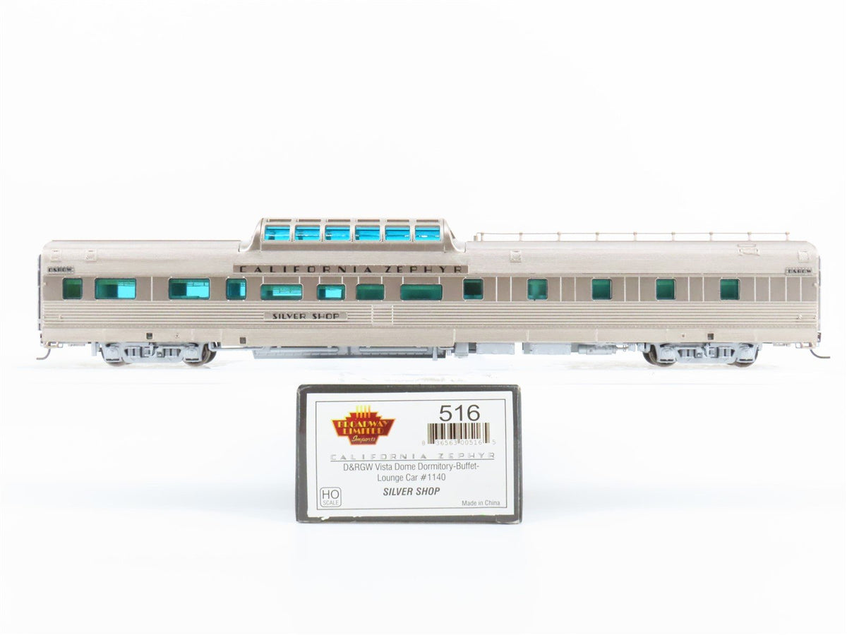 HO Broadway Limited BLI 516 D&amp;RGW California Zephyr Vista Dome Passenger #1140