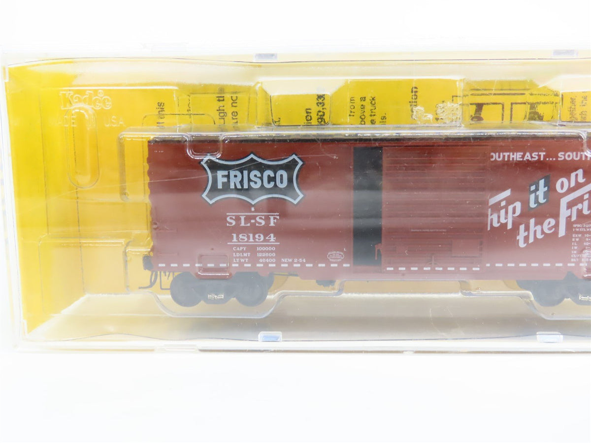 HO Scale Kadee 5235 SL-SF &quot;Ship it on the Frisco&quot; 40&#39; Single Door Box Car #18194