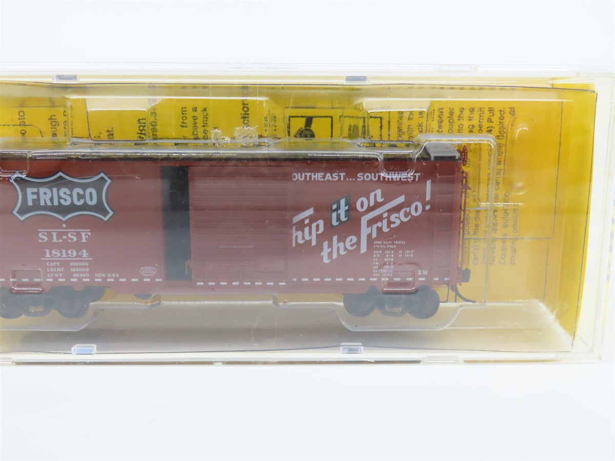 HO Scale Kadee 5235 SL-SF &quot;Ship it on the Frisco&quot; 40&#39; Single Door Box Car #18194