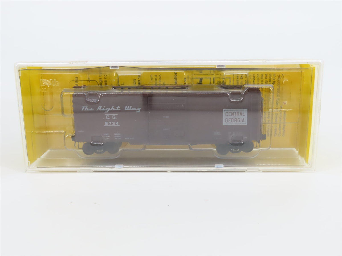 HO Scale Kadee #5216 CG Central of Georgia 40&#39; Single Door Box Car #8734