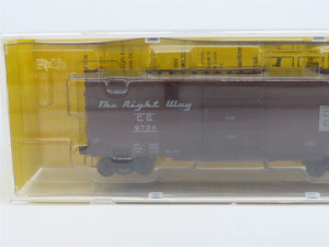 HO Scale Kadee #5216 CG Central of Georgia 40' Single Door Box Car #8734