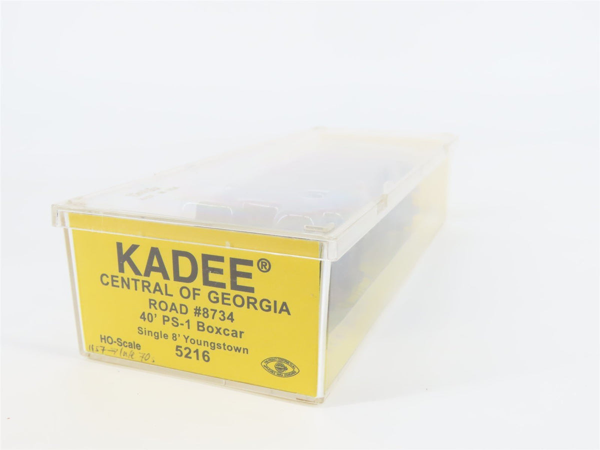 HO Scale Kadee #5216 CG Central of Georgia 40&#39; Single Door Box Car #8734