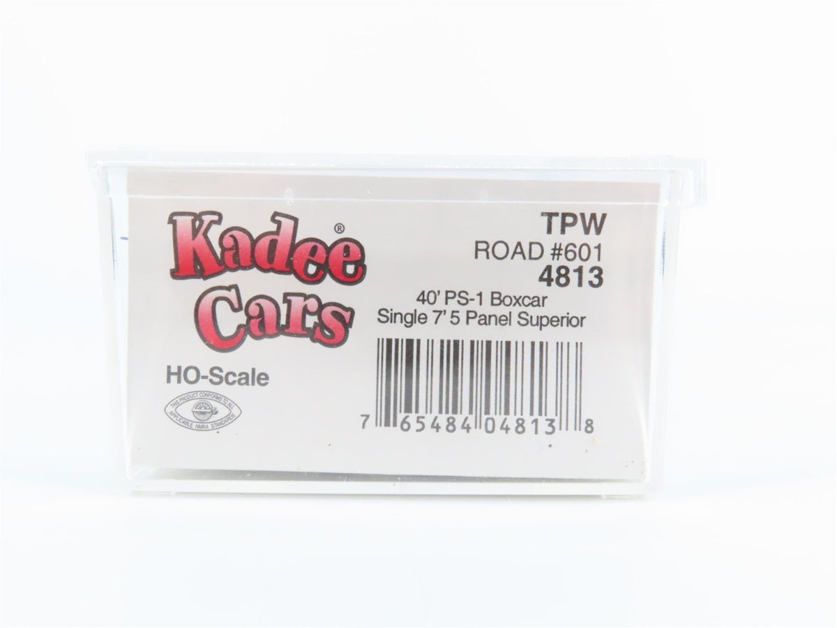 HO Kadee Cars #4813 TP&amp;W Toledo Peoria &amp; Western 40&#39; Single Door Box Car #601