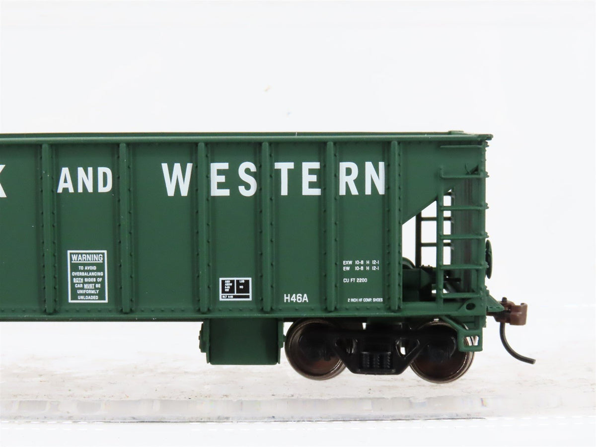 HO Walthers Gold 932-34236 N&amp;W Norfolk &amp; Western 2-Bay Ballast Hoppers 3-Pack