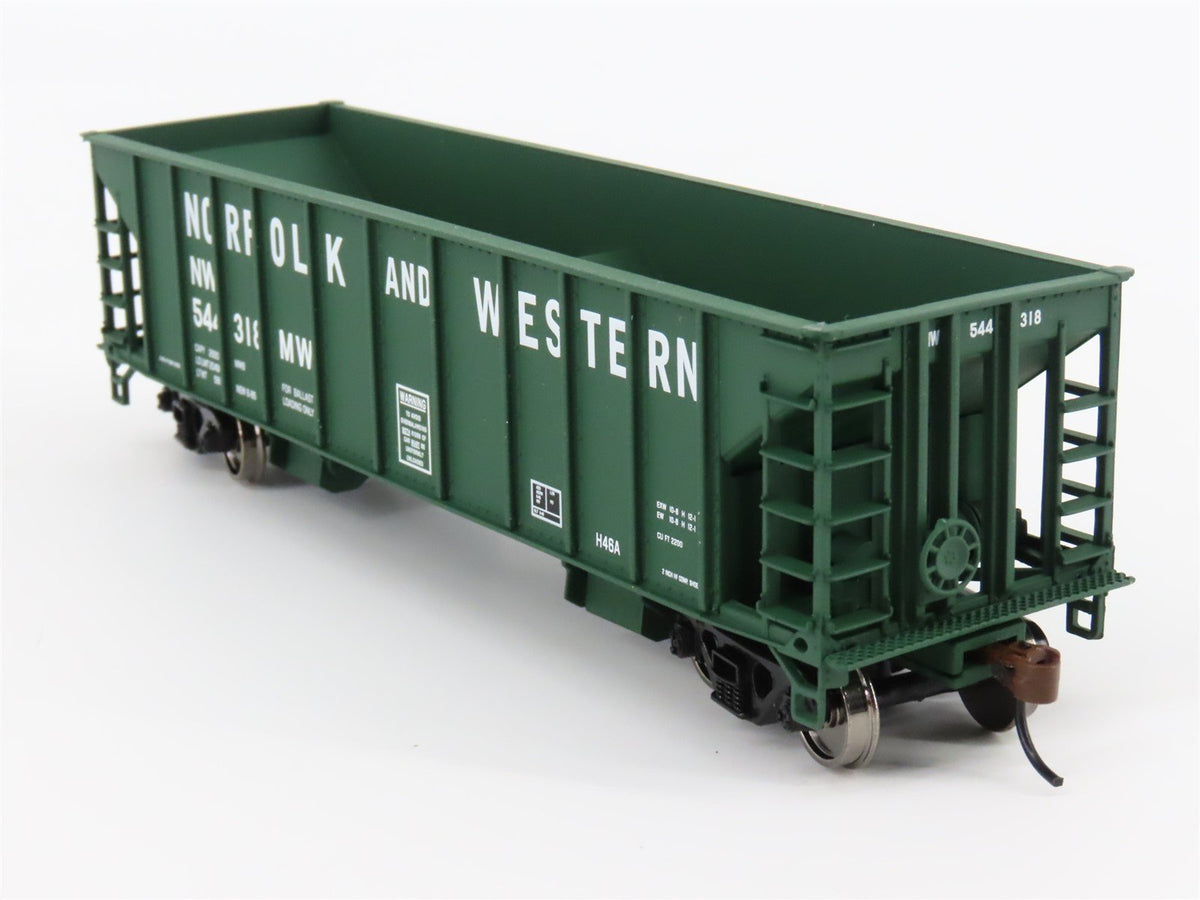 HO Walthers Gold 932-34236 N&amp;W Norfolk &amp; Western 2-Bay Ballast Hoppers 3-Pack